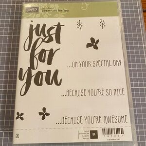 Stampin' Up! Botanicals for you